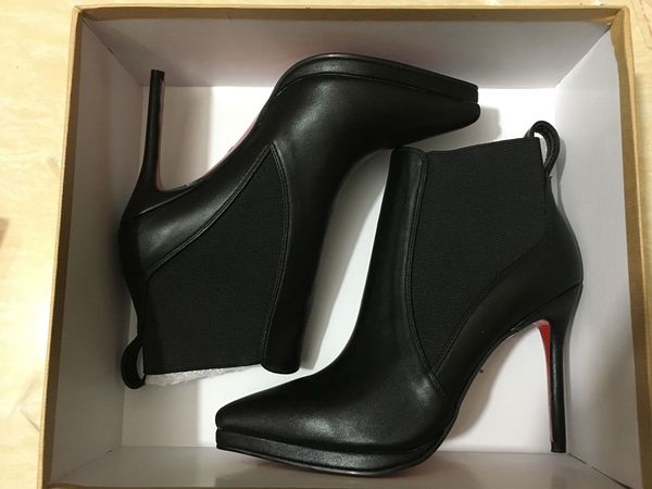 new ladies shoes red bottom ankle boot black suede boot fashion shoes for woman belle boots luxury designer winter autumn factory wholesale
new ladies shoes red bottom ankle boot black suede boot fashion shoes for woman belle boots luxury designer winter autumn factory wholesale