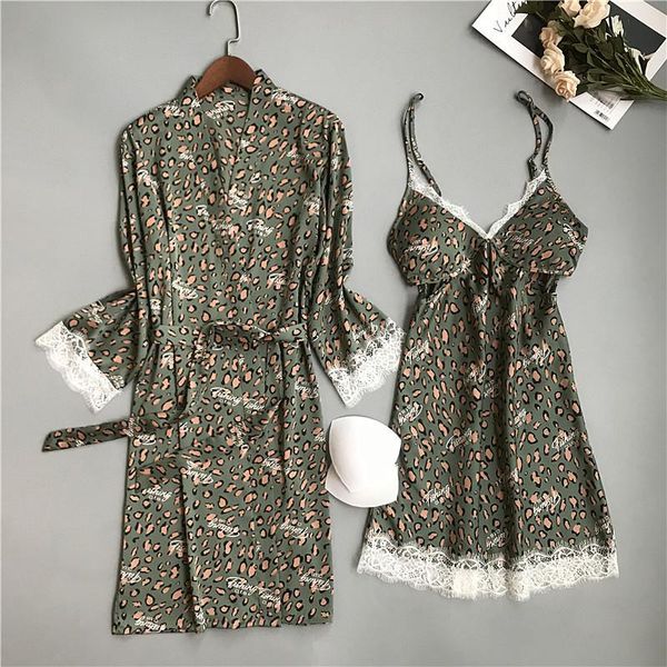 green leopard print 2 шт. сладкая кружевная отделка пайджамас наборы женщины спящий костюм пижама полный рукав ночная одежда ночная рубашка, Black;red
green leopard print 2 шт. сладкая кружевная отделка пайджамас наборы женщины спящий костюм пижама полный рукав ночная одежда ночная рубашка, Black;red