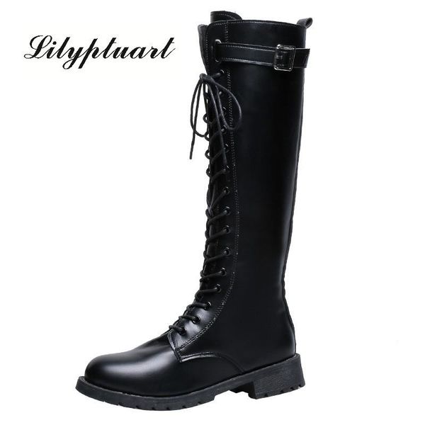 2020 autumn and winter new large size european and american thick heel lace decoration high side zipper knight boots trend, Black
2020 autumn and winter new large size european and american thick heel lace decoration high side zipper knight boots trend, Black