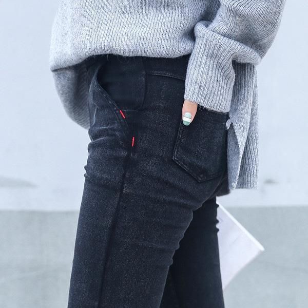 узкие джинсы женщина 2020 новая мода весна boyfriend промытые упругие denim брюки карандаш тонкий capris брюки имитация жан femme, Blue
узкие джинсы женщина 2020 новая мода весна boyfriend промытые упругие denim брюки карандаш тонкий capris брюки имитация жан femme, Blue