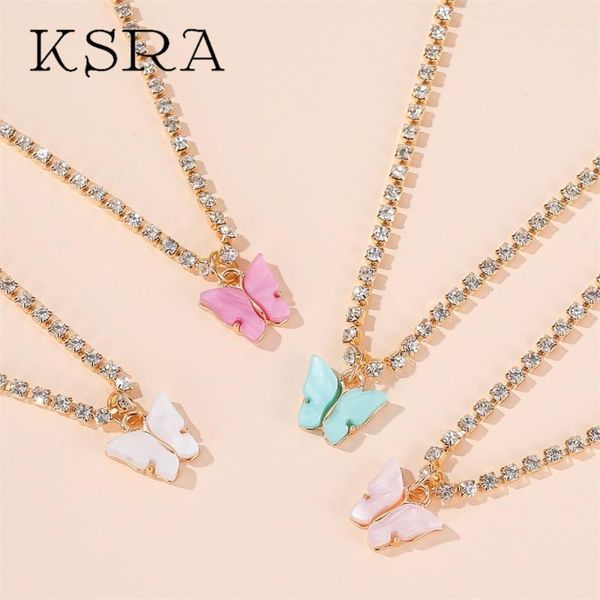 pendant necklaces ksra fashion crystal butterfly necklace for women cz choker femme staement jewelry 20211, Silver
pendant necklaces ksra fashion crystal butterfly necklace for women cz choker femme staement jewelry 20211, Silver