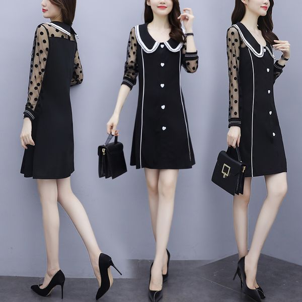 handsome womens plus size dressed fat knitted long sleeve shirt woman wear 2021-lean spring dress in casual v16q, Black;gray
handsome womens plus size dressed fat knitted long sleeve shirt woman wear 2021-lean spring dress in casual v16q, Black;gray