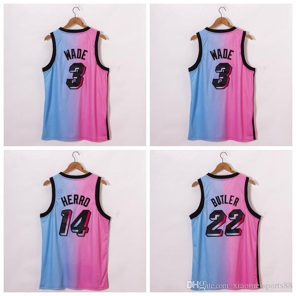 new men 3 dwayne wade jersey 22 jimmy butler 14 tyler herro blue pick basketball jersey 2021, Black;red
new men 3 dwayne wade jersey 22 jimmy butler 14 tyler herro blue pick basketball jersey 2021, Black;red