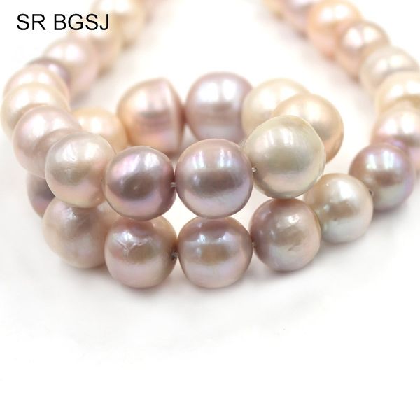 12-15mm graduated mixed colors freshwater pearl jewelry diy loose beads strand 15" t200507, White
12-15mm graduated mixed colors freshwater pearl jewelry diy loose beads strand 15" t200507, White