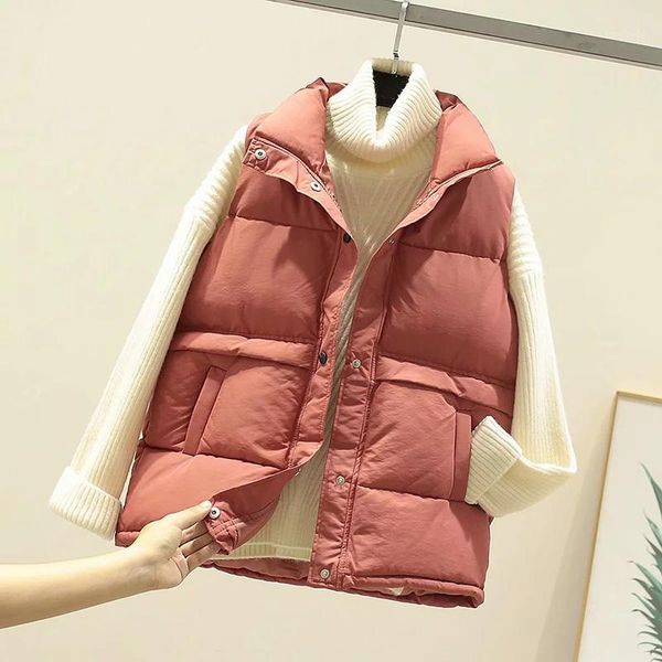2020 winter jacket women parkas sleeveless vest warm down cotton padded jacket female veats sleeveless waistcoat outwear p9011, Black;white
2020 winter jacket women parkas sleeveless vest warm down cotton padded jacket female veats sleeveless waistcoat outwear p9011, Black;white