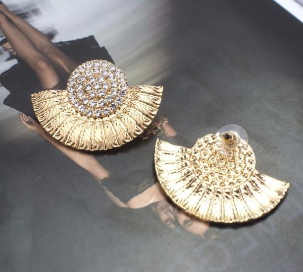 stud earrings manilai fan shaped alloy rhinestone vintage stud earrings women fashion jewelry metal statement earring golden silver11, Golden;silver
stud earrings manilai fan shaped alloy rhinestone vintage stud earrings women fashion jewelry metal statement earring golden silver11, Golden;silver