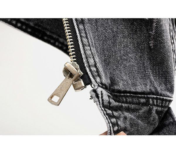 spring 2021 new black summer sleeveless women's jacket thin jeans short denim vest plus size 5xl y171 9xql, Black;white
spring 2021 new black summer sleeveless women's jacket thin jeans short denim vest plus size 5xl y171 9xql, Black;white