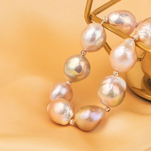 bangle huge 13-14mm genuine fresh water pearl bracelet natural color beads #b00005, Black
bangle huge 13-14mm genuine fresh water pearl bracelet natural color beads #b00005, Black