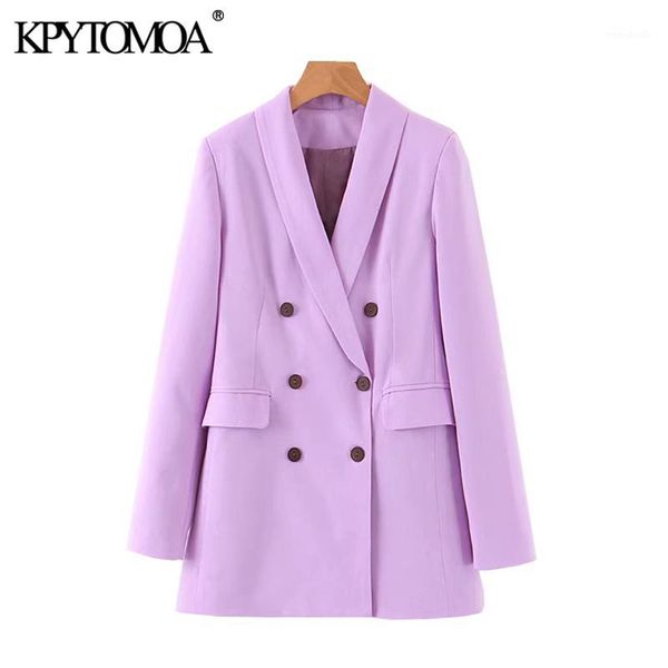 kpytomoa women 2020 fashion office wear double breasted blazers coat vintage long sleeve pockets female outerwear chic 1, White;black
kpytomoa women 2020 fashion office wear double breasted blazers coat vintage long sleeve pockets female outerwear chic 1, White;black