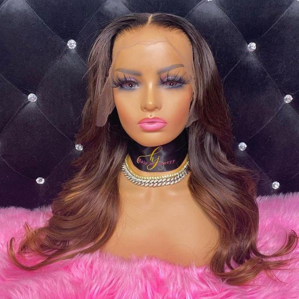 3t ombre dark brown 13x4 lace front human hair wigs with natural hairline remy hair 150density indain silk lace for women, Black;brown
3t ombre dark brown 13x4 lace front human hair wigs with natural hairline remy hair 150density indain silk lace for women, Black;brown
