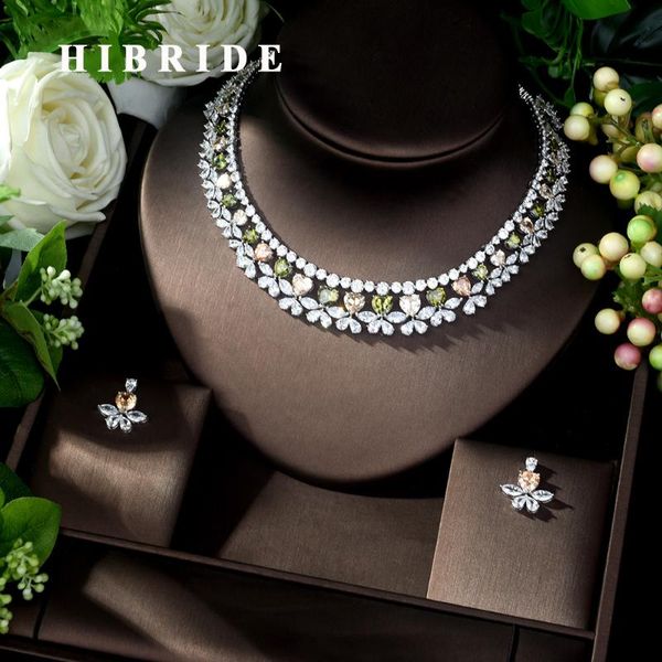 hibride multi-color love design pendants bridal women jewelry sets girls earring necklace accessories mujer moda n-1038, Silver
hibride multi-color love design pendants bridal women jewelry sets girls earring necklace accessories mujer moda n-1038, Silver