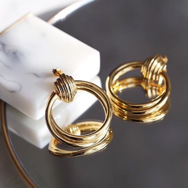 fashion- creative jewelry high grade elegant round earring in gold plated wedding party earrings for woman ps6743, Golden
fashion- creative jewelry high grade elegant round earring in gold plated wedding party earrings for woman ps6743, Golden