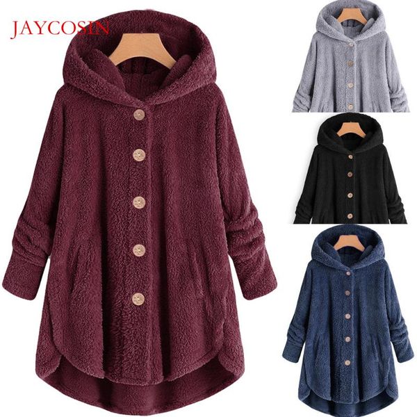 jaycosin women jacket fashion long sleeve solid long coat female plus size winter warm faux hooded coat jacket cardigan feminino, Black
jaycosin women jacket fashion long sleeve solid long coat female plus size winter warm faux hooded coat jacket cardigan feminino, Black