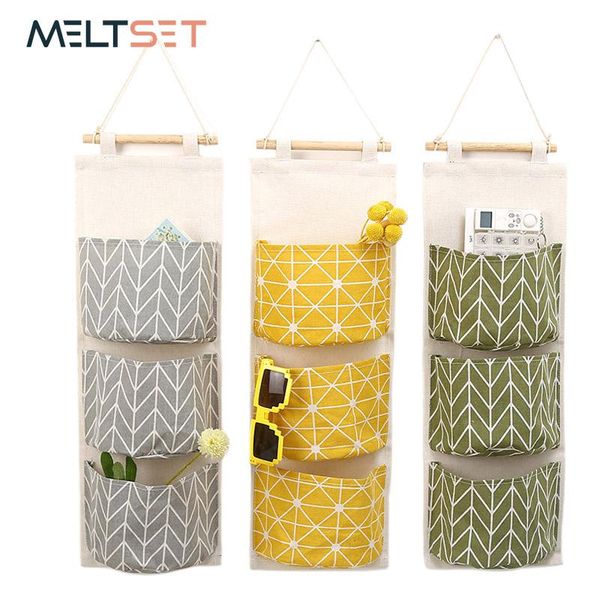 2020 new creative linen cotton waterproof geometic three storage pockets wall hanging storage bags home decor wall housekeeping
2020 new creative linen cotton waterproof geometic three storage pockets wall hanging storage bags home decor wall housekeeping