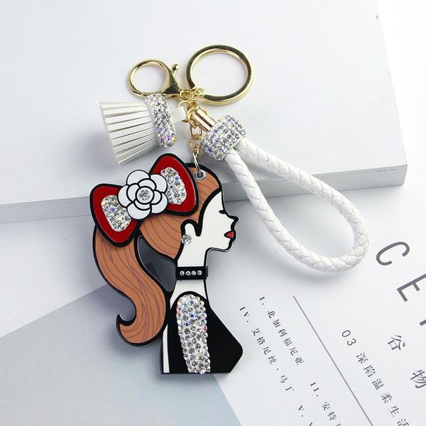 trendy key chain for women keychains female keyrings bag charm handmade pendant accessory fashion jewelry gifts lucky pendant, Silver
trendy key chain for women keychains female keyrings bag charm handmade pendant accessory fashion jewelry gifts lucky pendant, Silver