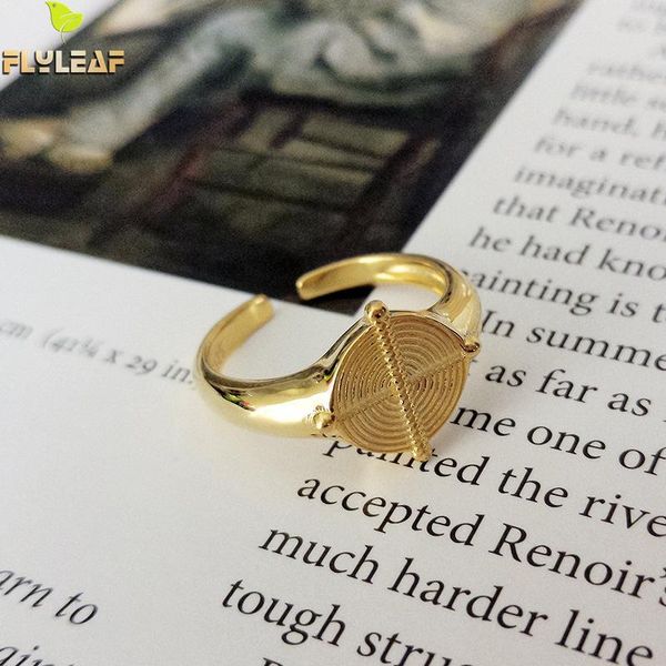 cluster rings flyleaf ins geometric circle gold real 925 sterling silver for women fine jewelry open ring luxury designer, Golden;silver
cluster rings flyleaf ins geometric circle gold real 925 sterling silver for women fine jewelry open ring luxury designer, Golden;silver