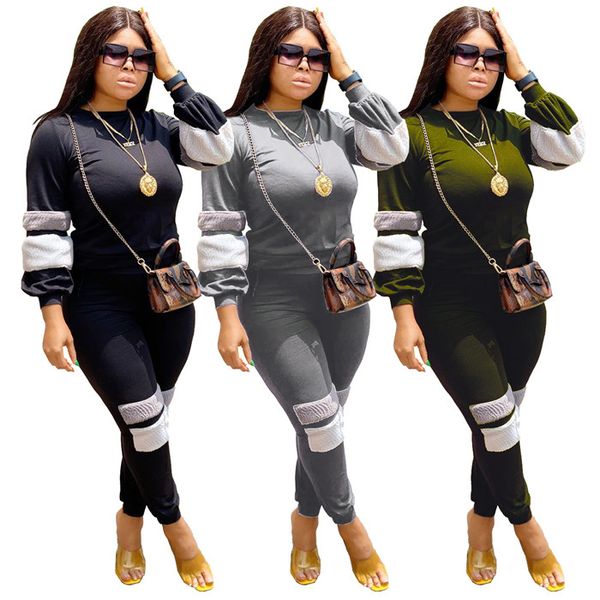 applique casual tracksuits womens designer jogger cycling sports clothing 2pcs sets o neck long sleeve and women pencil pants, Gray
applique casual tracksuits womens designer jogger cycling sports clothing 2pcs sets o neck long sleeve and women pencil pants, Gray