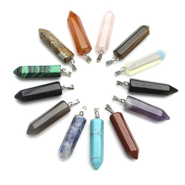 natural stone hexagon prism rose quartz pendants opal pendants clear chakras gem stone fit earrings necklace making assorted, Bronze;silver
natural stone hexagon prism rose quartz pendants opal pendants clear chakras gem stone fit earrings necklace making assorted, Bronze;silver