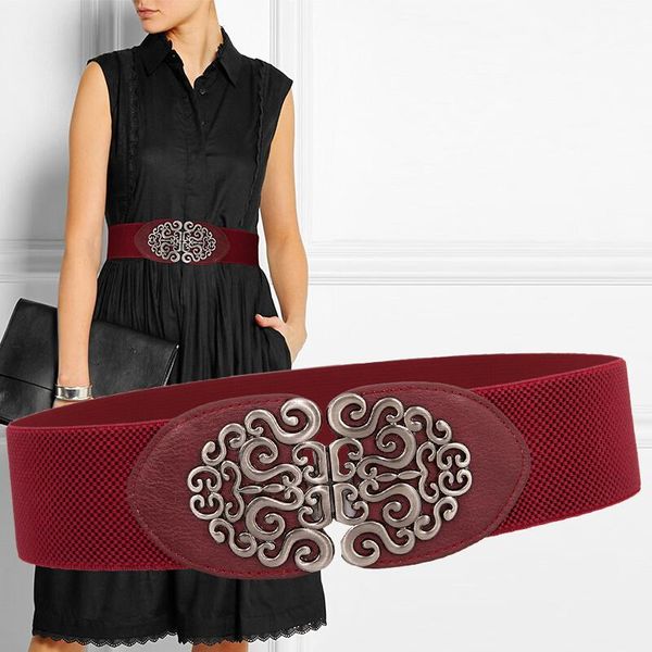 h3305 retro folk style wide waist belt ladies elastic all-match vintage cm waist seal women casual waistband, Black;brown
h3305 retro folk style wide waist belt ladies elastic all-match vintage cm waist seal women casual waistband, Black;brown