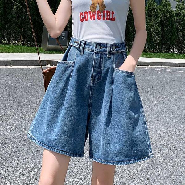 vintage blue denim short jeans feminino loose high waist rugged jeans pant jean women wide leg summer korean ladies plus size1
vintage blue denim short jeans feminino loose high waist rugged jeans pant jean women wide leg summer korean ladies plus size1