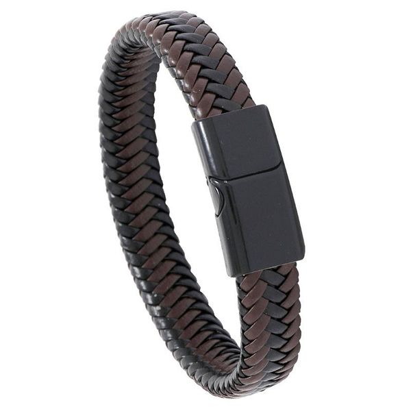 male jewelry braided leather bracelet handmade bracelet gold black stainless steel magnetic clasps men wrist bangles
male jewelry braided leather bracelet handmade bracelet gold black stainless steel magnetic clasps men wrist bangles