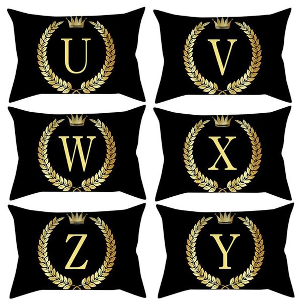 black gold english alphabet polyester pillowcase stylish minimalist decorative office sofa cushion cover accessories 30 x 50 cm pillow case
black gold english alphabet polyester pillowcase stylish minimalist decorative office sofa cushion cover accessories 30 x 50 cm pillow case