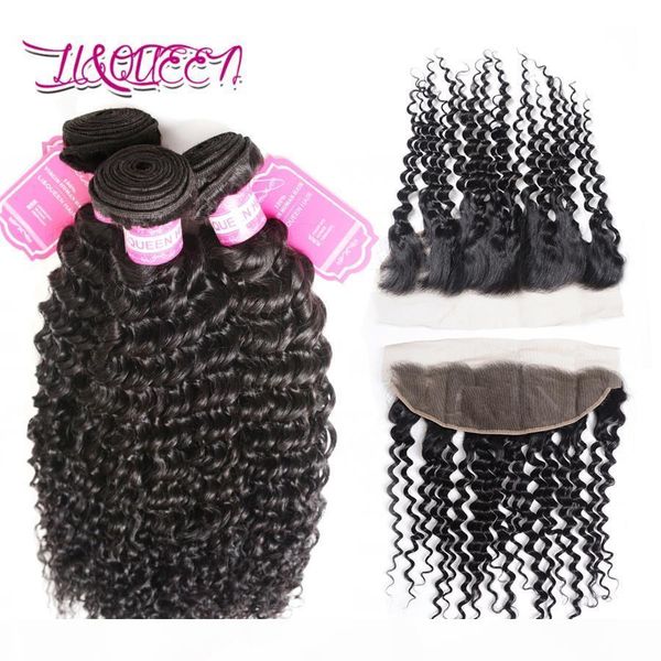 human hair extensions weft malaysian deep wave curly 3 bundles with 13 x 4 lace frontal hair weaves hair bundles with frontal 4 pieces lot, Black;brown
human hair extensions weft malaysian deep wave curly 3 bundles with 13 x 4 lace frontal hair weaves hair bundles with frontal 4 pieces lot, Black;brown