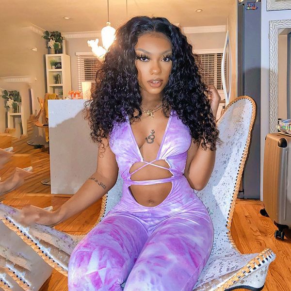 tie dyeing print jumpsuit rompers 2020 women deep v-neck hollow long pants trousers summer sports bodycon jumpsuit playsuit, Black;white
tie dyeing print jumpsuit rompers 2020 women deep v-neck hollow long pants trousers summer sports bodycon jumpsuit playsuit, Black;white