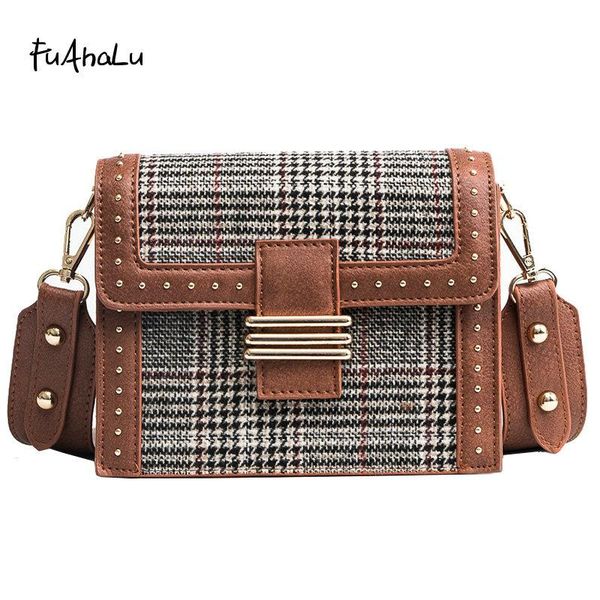 fuahalu women's new fashion woolen wild wide shoulder strap messenger shoulder bag simple lock small square bag
fuahalu women's new fashion woolen wild wide shoulder strap messenger shoulder bag simple lock small square bag
