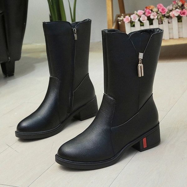 lucyever fashion crystal zipper square heels boots women black pu leather mid calf boots woman waterproof platform shoes lady #tb5j
lucyever fashion crystal zipper square heels boots women black pu leather mid calf boots woman waterproof platform shoes lady #tb5j