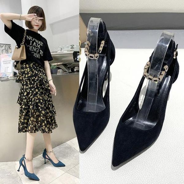 sandals women shoes summer 2021 of pointed high heels women's slim heel diamond button down cat fashion single shoes1, Black
sandals women shoes summer 2021 of pointed high heels women's slim heel diamond button down cat fashion single shoes1, Black