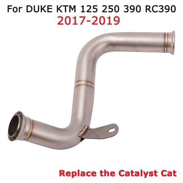 for duke 125 250 390 rc390 2020 2020 motorcycle mid link pipe delete / replace catalyst cat
for duke 125 250 390 rc390 2020 2020 motorcycle mid link pipe delete / replace catalyst cat