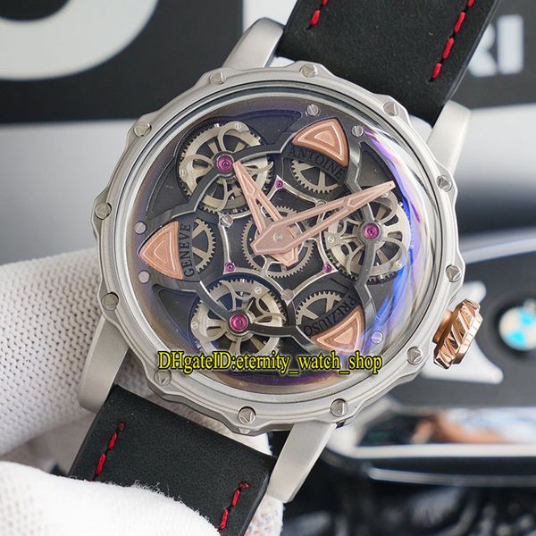 skeleton black inverted triangle dial japan miyota automatic mechanical rf maxlab voyager mens watch 316l steel case leather sport watches, Slivery;brown
skeleton black inverted triangle dial japan miyota automatic mechanical rf maxlab voyager mens watch 316l steel case leather sport watches, Slivery;brown