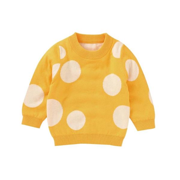 spring autumn toddler kids boy girl sweaters clothes fashion dots knitted newborn infant knitwear full sleeve children wear, Blue 
spring autumn toddler kids boy girl sweaters clothes fashion dots knitted newborn infant knitwear full sleeve children wear, Blue