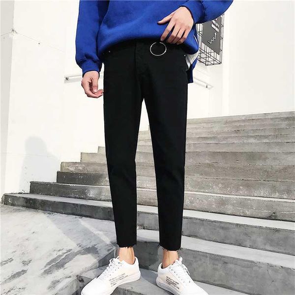 young men's spring jeans -2xl casual solid color fashion loose cotton personality temperament nine pants slim kg-349, Blue
young men's spring jeans -2xl casual solid color fashion loose cotton personality temperament nine pants slim kg-349, Blue