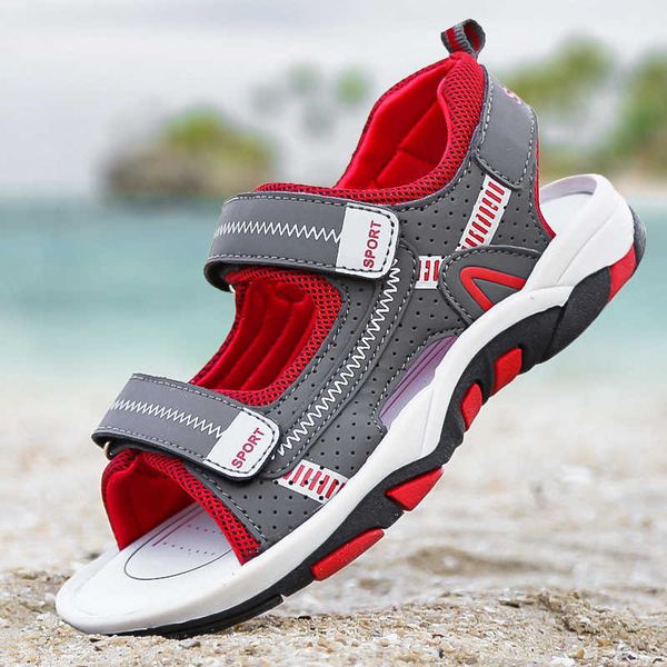 elling boy sandals summer new fashion student child slip soft bottom open toe, Black
elling boy sandals summer new fashion student child slip soft bottom open toe, Black