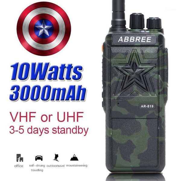 abbree ar-819 10w powerful no magnetic loudspeaker 16ch 3000mah 10km long range walkie talkie hunting cb ham radio hf transceive1
abbree ar-819 10w powerful no magnetic loudspeaker 16ch 3000mah 10km long range walkie talkie hunting cb ham radio hf transceive1