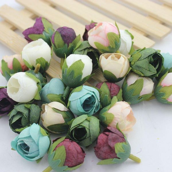 decorative flowers & wreaths 30 pcs / lot artificial wreath flower heads silk rose bud for wedding bouquet scrapbooking diy material
decorative flowers & wreaths 30 pcs / lot artificial wreath flower heads silk rose bud for wedding bouquet scrapbooking diy material