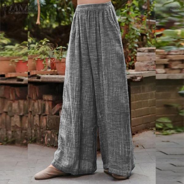 2020 summer casual long pantalon zanzea women elastic waist wide leg pants vintage solid palazzo trousers female turnip s 5xl1, Black;white
2020 summer casual long pantalon zanzea women elastic waist wide leg pants vintage solid palazzo trousers female turnip s 5xl1, Black;white