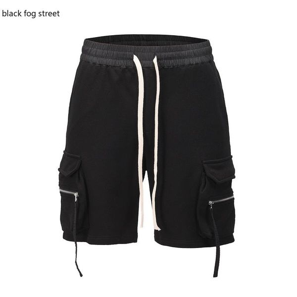 black fog street mens knee-length cotton shorts with elastic drawstring waist men's sweatshort with side pockets cargo shorts, White;black
black fog street mens knee-length cotton shorts with elastic drawstring waist men's sweatshort with side pockets cargo shorts, White;black