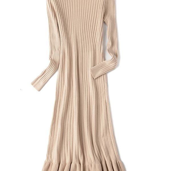 2020 autumn winter thick mermaid maxi women o-neck long sweater elegant female a-line slim knit dress xiz7, White
2020 autumn winter thick mermaid maxi women o-neck long sweater elegant female a-line slim knit dress xiz7, White