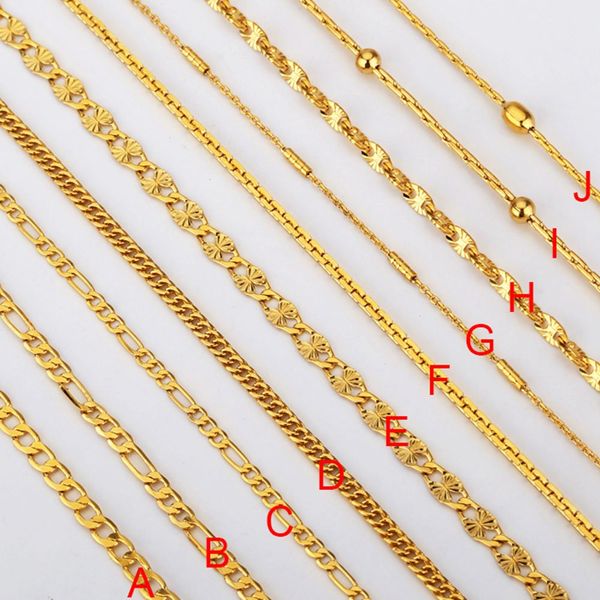 wholesale necklace african new dubai gold color necklaces length 45cm fashion women jewelry friends birthday thin chain, Silver
wholesale necklace african new dubai gold color necklaces length 45cm fashion women jewelry friends birthday thin chain, Silver