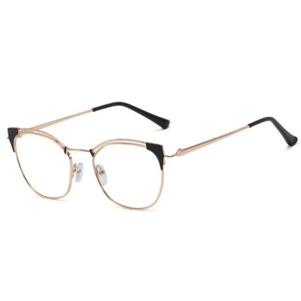 fashion women cat eye glasses frame metal blue light blocking computer eyeglasses optical prescription glasses, Black
fashion women cat eye glasses frame metal blue light blocking computer eyeglasses optical prescription glasses, Black