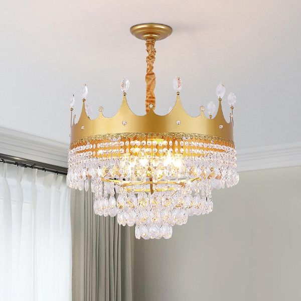 golden crown led chandelier for dining living room shop led hanging chandelier lamp fixture matte black/crystal/gold finished
golden crown led chandelier for dining living room shop led hanging chandelier lamp fixture matte black/crystal/gold finished