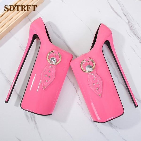 sdtrft uniform stilettos platforms 30cm ultra high thin heels diamond shoes woman crossdresser wedding pumps big size: 35-45 46, Black
sdtrft uniform stilettos platforms 30cm ultra high thin heels diamond shoes woman crossdresser wedding pumps big size: 35-45 46, Black