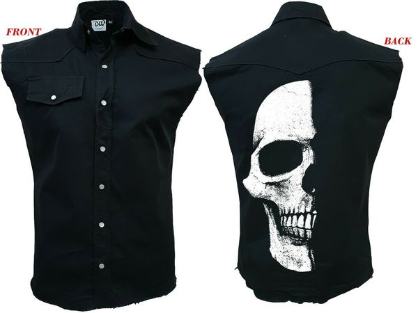 half skull worker shadow skeleton biker tribal tattoo work sleeveless hoodie designers t shirts sweatshirt
half skull worker shadow skeleton biker tribal tattoo work sleeveless hoodie designers t shirts sweatshirt