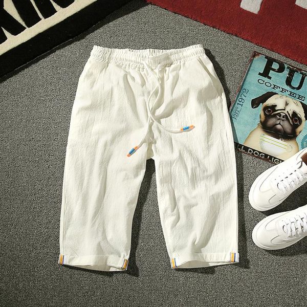 men's shorts 2021 summer style men cotton linen casual male tide breathable sweat thin cool fabric delivery, White;black
men's shorts 2021 summer style men cotton linen casual male tide breathable sweat thin cool fabric delivery, White;black