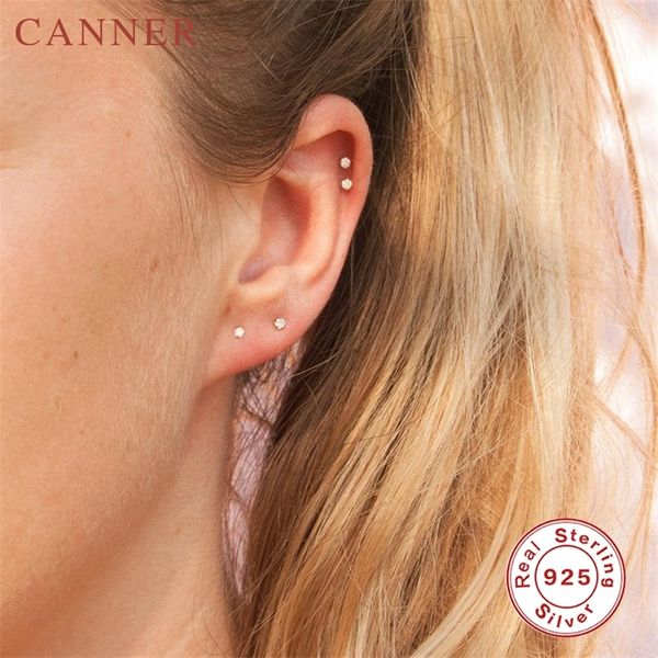 925 sterling silver small round cz zircon crystal stud for women gold earrings wedding engagement piercing jewelry gift, Black
925 sterling silver small round cz zircon crystal stud for women gold earrings wedding engagement piercing jewelry gift, Black
