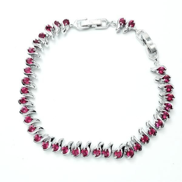 link, chain bracelets & bangles 2021 colorful zircon bracelet real rhodium plated women fashion jewelry, Black
link, chain bracelets & bangles 2021 colorful zircon bracelet real rhodium plated women fashion jewelry, Black