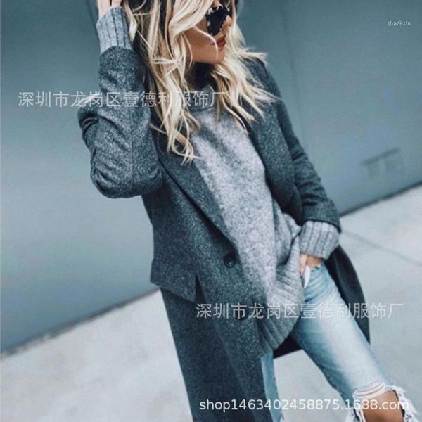 autumn winter long coat woman long sleeve jacket woman wool and blends winter coat women1, Black
autumn winter long coat woman long sleeve jacket woman wool and blends winter coat women1, Black